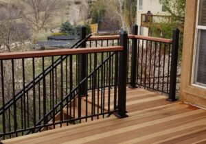 This is another Fortress Fe26 panel railing with 3