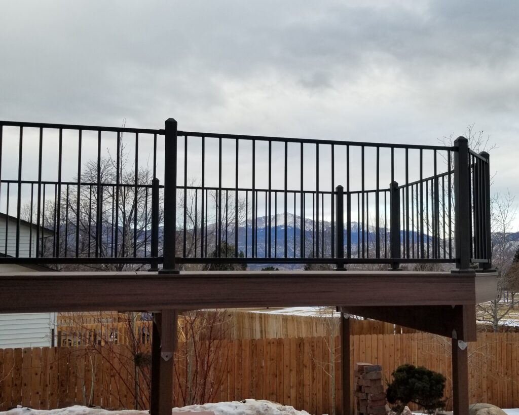 Deck Builder Colorado Springs | Metal Deck Railings | Decks By Schmillen